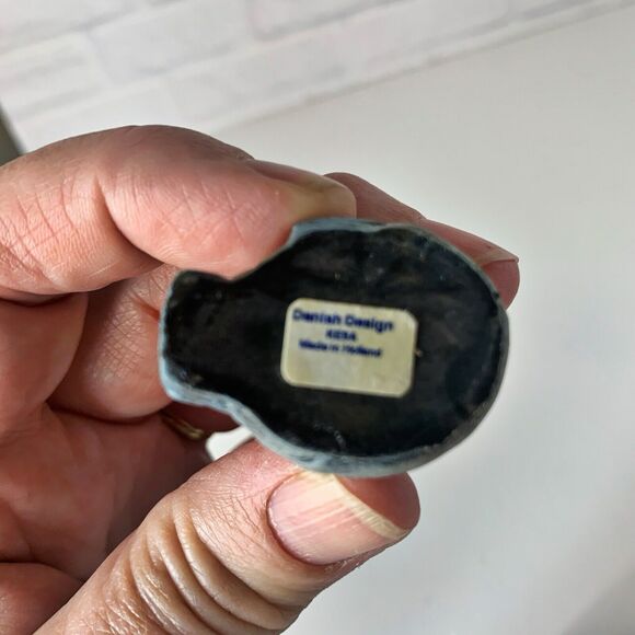 Kesa Danish Design Bluebirds Miniature Figurines Made in Holland Puffy 1.25" Set - Picture 2 of 7